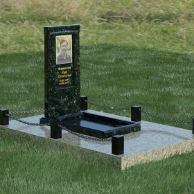 Памятник вертикальный П061 из гранита или мрамора - П061