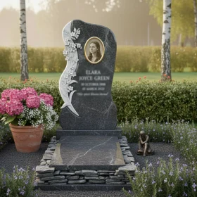 Светский вертикальный памятник для мемориала - ПН138