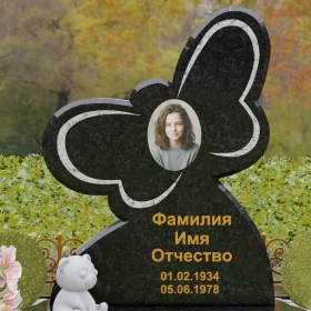 Вертикальный гранитный памятник светский - П236