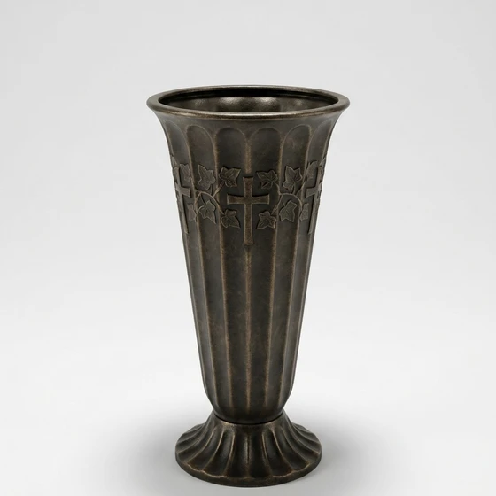Ритуальная гранитная ваза — ВЗ008