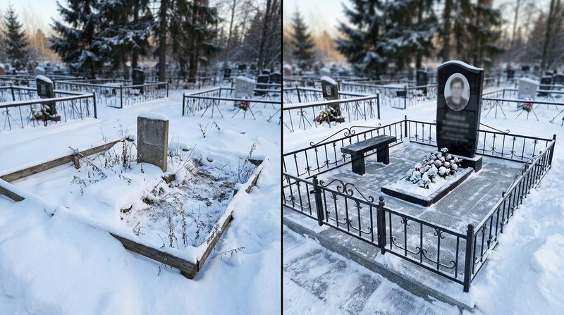 Памятник под ключ в Новом Уренгое — пример 2