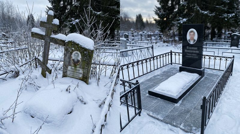 Установка памятника в Новом Уренгое — пример 1